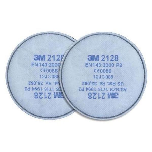 Респіратор напівмаска 3M 7500 (7502) зі змінними фільтрами 3 м 2128 1872129578 фото