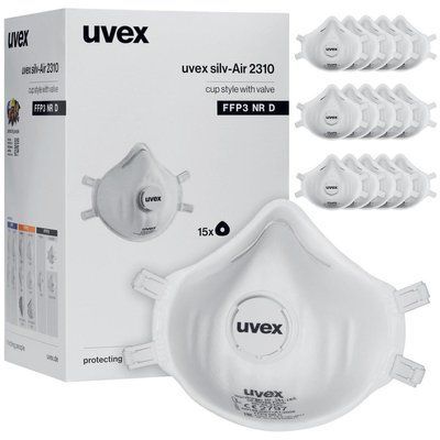 Респіратор Uvex silv-Air 2310 FFP3 в упаковці 15шт 2480300549 фото