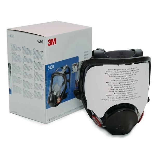 3M 6700 Повнолицева маска, розмір S + фільтра повний комплект (оригінал) 2360743305 фото
