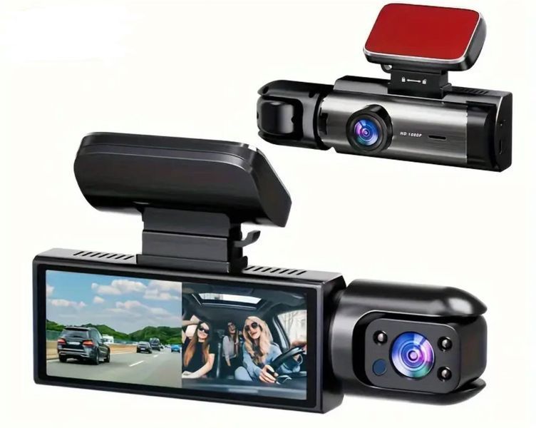 Автомобільний відеореєстратор Zkcamspy Full HD 1080 на 2 камери 2609211885 фото
